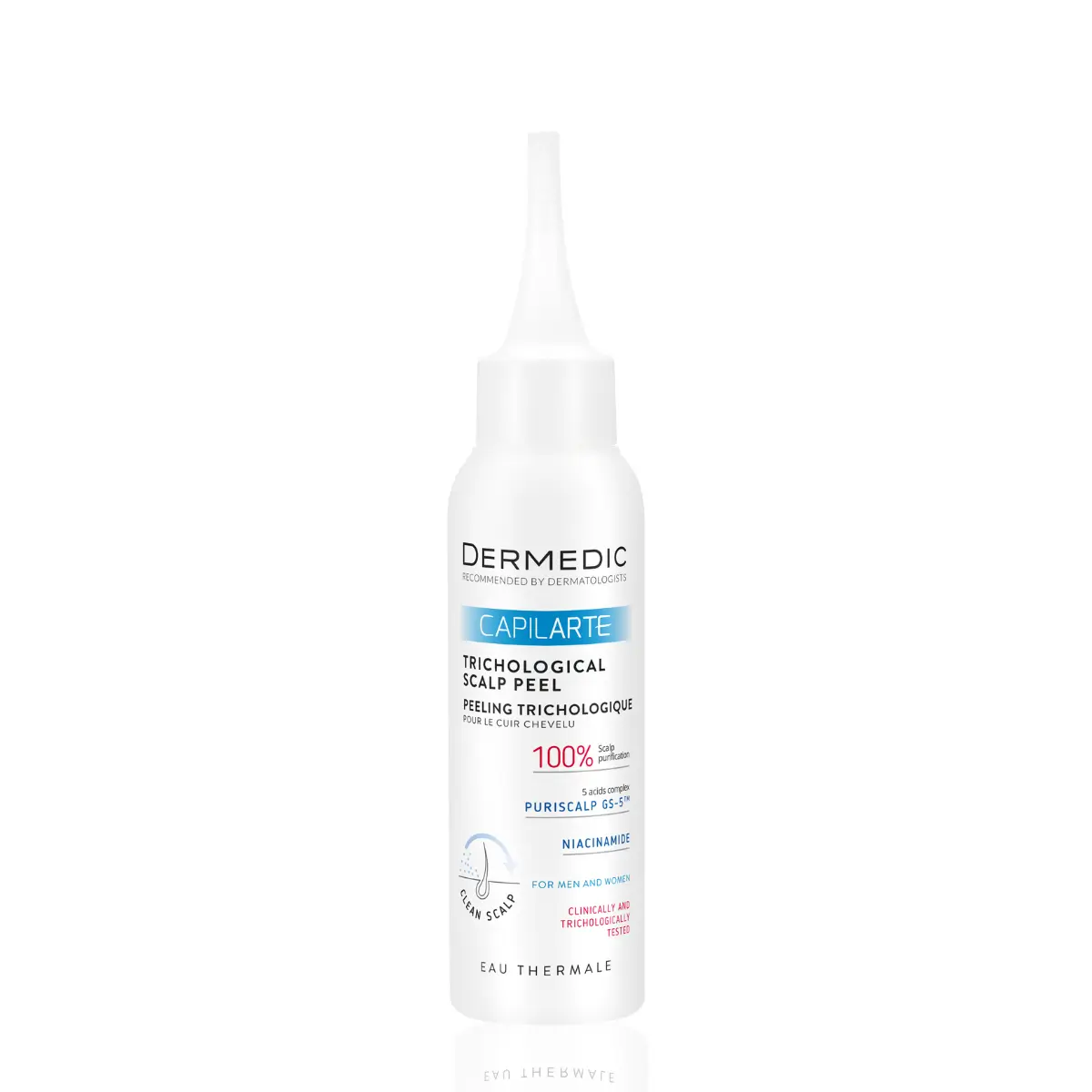 DERMEDIC CAPILARTE Трихологический пилинг для кожи головы. TRICHOLOGICAL SCALP PEEL