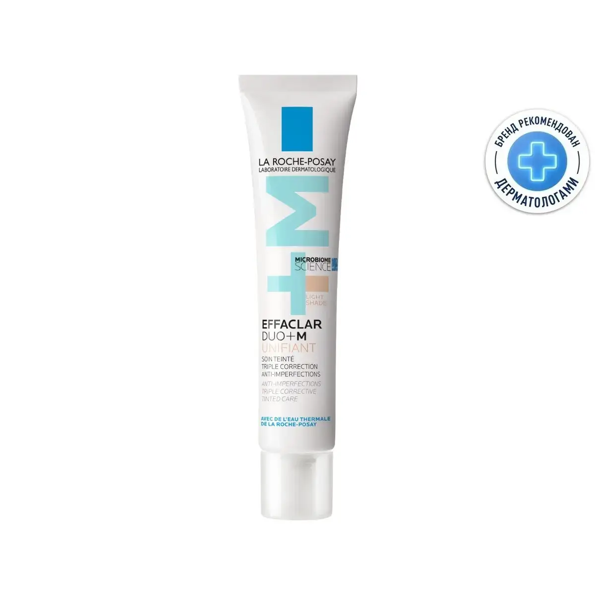 Ля Рош Позе. Крем - гель тонирующий корректирующий для лица для проблемной кожи Effaclar DUO + M La Roche-posay