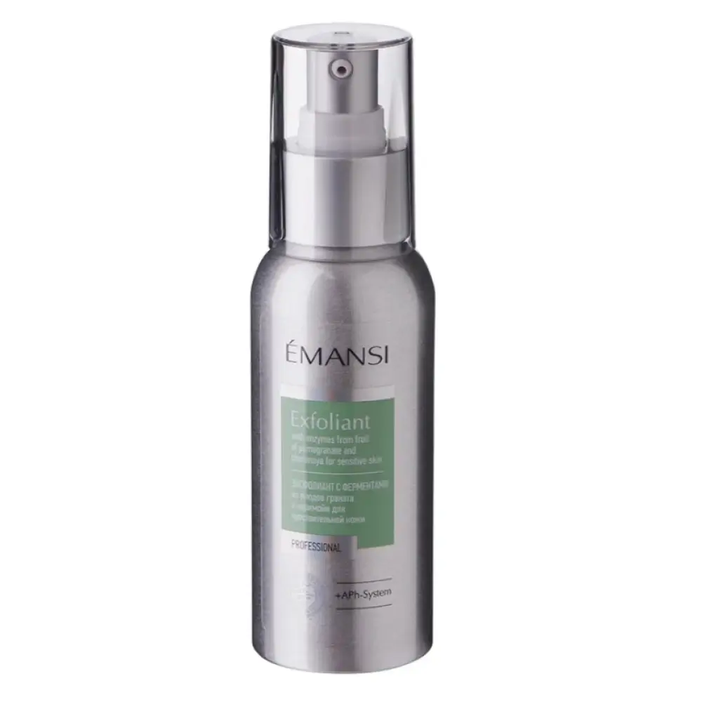 Эксфолиант с азелаиновой кислотой и ферментами из плодов граната и черимойи для чувствительной кожи EMANSI APh System