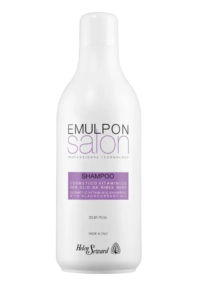 Helen Seward Косметический витаминный увлажняющий шампунь с маслом черной смородины для окрашенных и обесцвеченных волос EMULPON SALON 
