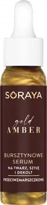 Товар SORAYA Gold Amber Янтарная сыворотка с золотом от морщин для лица, шеи и зоны декольте Сыворотки Товар SORAYA Gold Amber Янтарная сыворотка с золотом от морщин для лица, шеи и зоны декольте Сыворотки