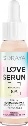 Товар SORAYA I LOVE SERUM Сыворотка нормализующая с Ниацинамидом (8%) для жирной и комбинированной кожи Сыворотки Товар SORAYA I LOVE SERUM Сыворотка нормализующая с Ниацинамидом (8%) для жирной и комбинированной кожи Сыворотки
