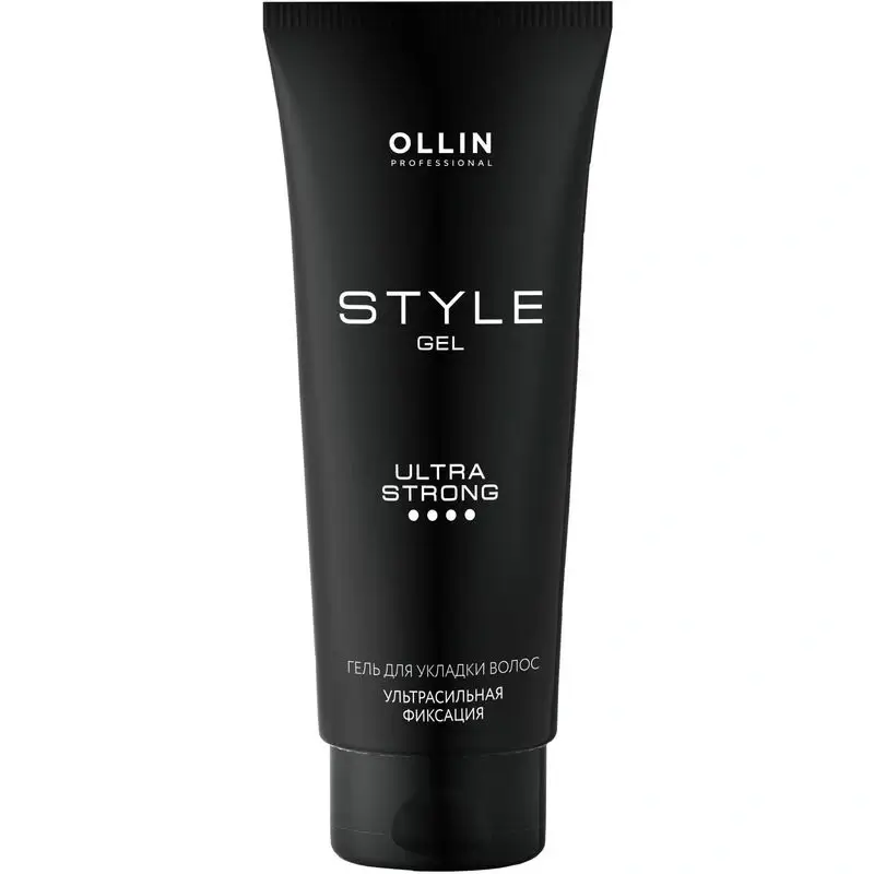 OLLIN Style Гель для укладки волос Оллин ультрасильной фиксации. Gel Ultra Strong STYLE