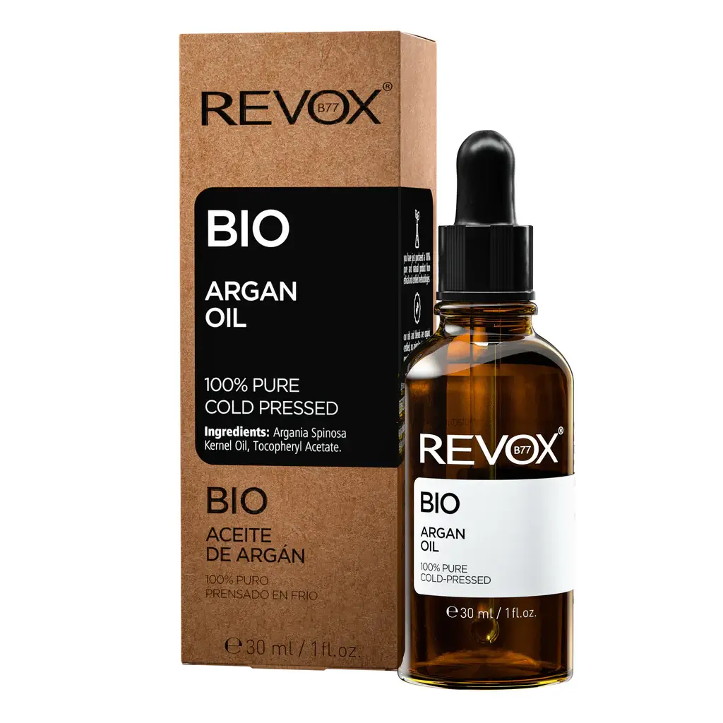 BIO Argán Oil 100% PURE, Аргановое масло косметическое, REVOX
