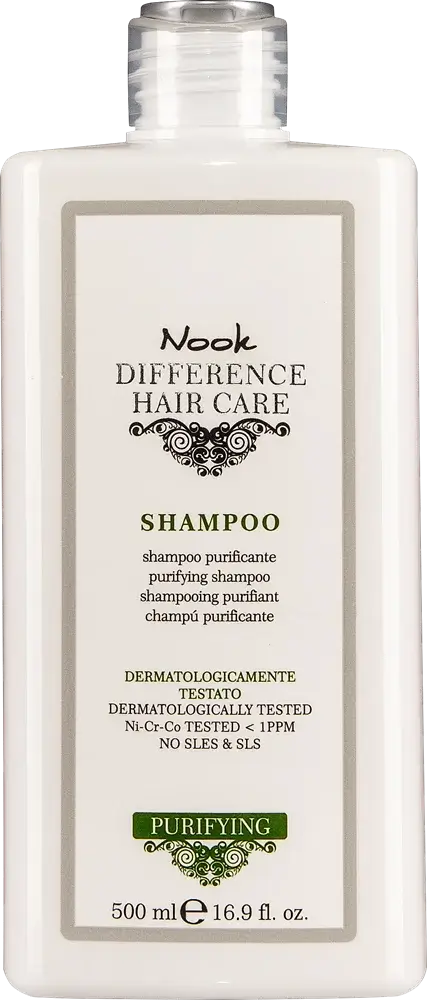 Nook, Шампунь от перхоти с цинкои и оламином очищающий, DIFFERENCE HAIR CARE PURIFYING Shampoo