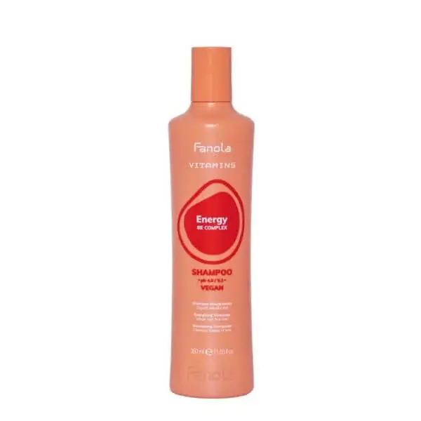 Fanola Energy Vitamins Витаминный тонизирующий шампунь для ослабленных и тонких волос от выпадения