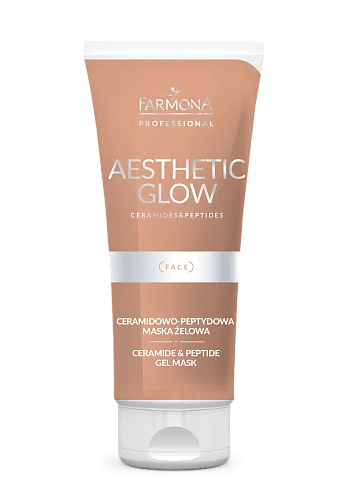 Товар Гелевая маска для лица с пептидами и керамидами. Пептидная маска. Farmona Professional. AESTHETIC GLOW Маски Товар Гелевая маска для лица с пептидами и керамидами. Пептидная маска. Farmona Professional. AESTHETIC GLOW Маски
