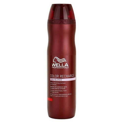 Товар Шампунь для освежения цвета холодных светлых оттенков Color Recharge Violet Shampoo For Cool Blond Wella Товар Шампунь для освежения цвета холодных светлых оттенков Color Recharge Violet Shampoo For Cool Blond Wella