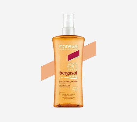 NOREVA Bergasol Sublim Сатиновое масло для загара солнцезащитное SPF 30 БЕРГАСОЛ СУБЛИМ NOREVA Bergasol Sublim Сатиновое масло для загара солнцезащитное SPF 30 БЕРГАСОЛ СУБЛИМ