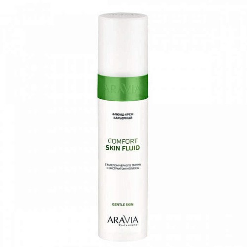 Товар Флюид-крем барьерный с маслом чёрного тмина и экстрактом мелиссы Comfort Skin Fluid ARAVIA Professional Товар Флюид-крем барьерный с маслом чёрного тмина и экстрактом мелиссы Comfort Skin Fluid ARAVIA Professional