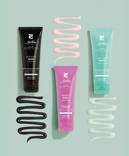 Товар BioNike Очищающая черная маска для лица для комбинированной и жирной кожи DEFENCE MASK Instant Pure Маски Товар BioNike Очищающая черная маска для лица для комбинированной и жирной кожи DEFENCE MASK Instant Pure Маски