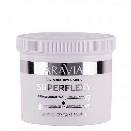 товар Паста для шугаринга Плотная Aravia Professional SUPERFLEXY WHITE CREAM Товар Паста для шугаринга Плотная Aravia Professional SUPERFLEXY WHITE CREAM