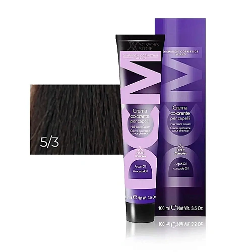 Diapason Перманентная краска для волос с низким содержанием аммиака DCM Hair Color Cream HOP Complex Diapason Перманентная краска для волос с низким содержанием аммиака DCM Hair Color Cream HOP Complex