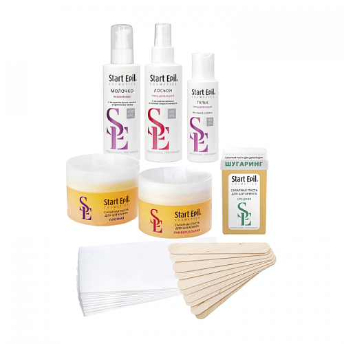 Товар Набор для домашнего SPA - шугаринга Start Epil Aravia Для женщин Товар Набор для домашнего SPA - шугаринга Start Epil Aravia Для женщин