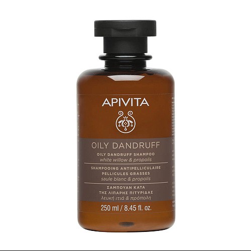 Товар Шампунь от перхоти для жирных волос с белой ивой и прополисом APIVITA Oily dandruff shampoo Шампунь Товар Шампунь от перхоти для жирных волос с белой ивой и прополисом APIVITA Oily dandruff shampoo Шампунь