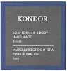 KONDOR Мыло для волос и тела ручной работы Hair Body