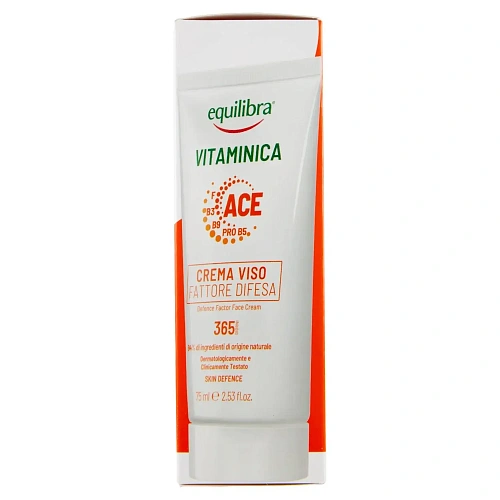 Товар EQUILIBRA Vitaminica Крем мультивитаминный защитный для лица. 365 дней Кремы Товар EQUILIBRA Vitaminica Крем мультивитаминный защитный для лица. 365 дней Кремы