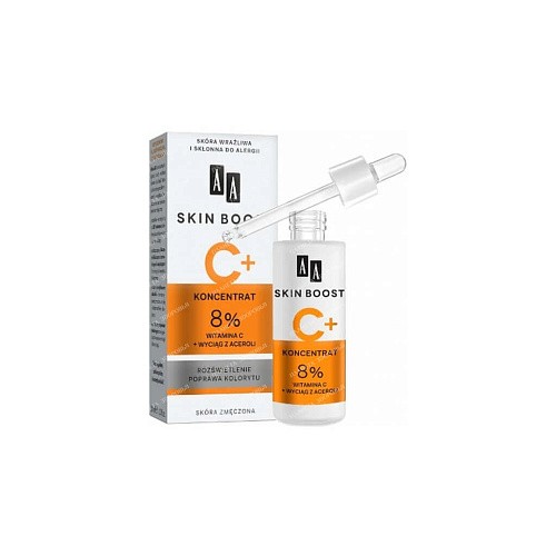 Товар OCEANIC Сыворотка для лица с витамином С и экстрактом ацеролы 8 % AA SKIN BOOST C+ Сыворотки Товар OCEANIC Сыворотка для лица с витамином С и экстрактом ацеролы 8 % AA SKIN BOOST C+ Сыворотки