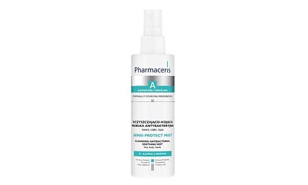 Pharmaceris A Очищающий успокаивающий спрей-мист антибактериальный SENSI-PROTECT MIST Pharmaceris A Очищающий успокаивающий спрей-мист антибактериальный SENSI-PROTECT MIST