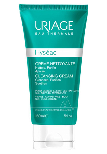 Uriage Hyseac Creme Nettoyante Крем очищающий для жирной проблемной кожи Исеак Урьяж