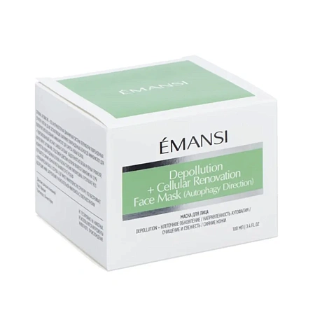 Товар Маска для лица Клеточное обновление Depollution Emansi Маски Товар Маска для лица Клеточное обновление Depollution Emansi Маски