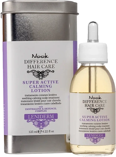 Товар Nook Успокаивающий лосьон для чувствительной кожи головы, DIFFERENCE HAIR CARE LENIDERM SUPER ACTIVE CALMING LOTION Лосьон Товар Nook Успокаивающий лосьон для чувствительной кожи головы, DIFFERENCE HAIR CARE LENIDERM SUPER ACTIVE CALMING LOTION Лосьон