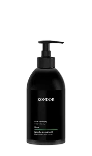 KONDOR Hair Body Себорегулирующий шампунь мужской с экстрактом хмеля KONDOR Hair Body Себорегулирующий шампунь мужской с экстрактом хмеля