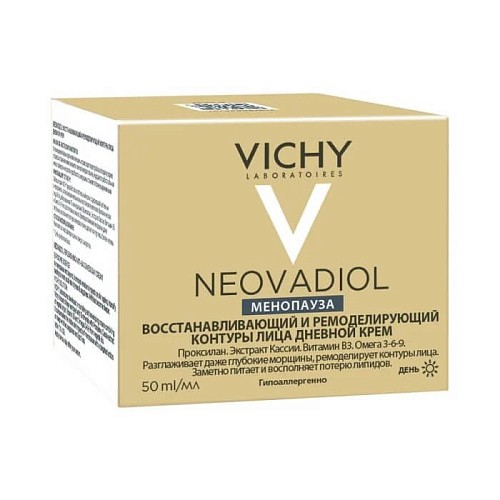 Товар VICHY NEOVADIOL Крем дневной восстанавливающий и ремоделирующий контуры лица Кремы Товар VICHY NEOVADIOL Крем дневной восстанавливающий и ремоделирующий контуры лица Кремы