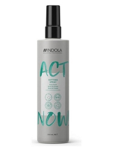Товар Indola ACT NOW Укрепляющий моделирующий спрей Индола для укладки волос SETTING SPRAY Товар Indola ACT NOW Укрепляющий моделирующий спрей Индола для укладки волос SETTING SPRAY