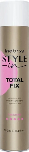 Товар Профессиональный лак для волос Inebrya Style-In Total Fix Extra Strong Товар Профессиональный лак для волос Inebrya Style-In Total Fix Extra Strong