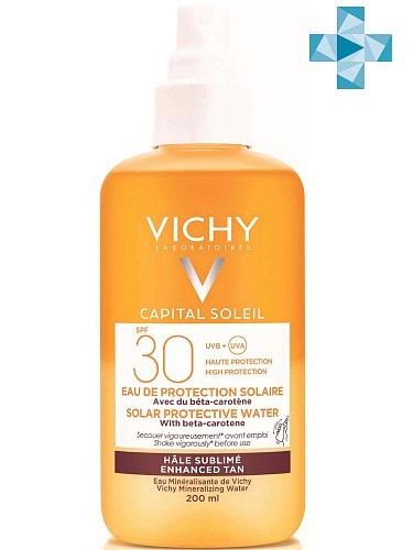 VICHY Capital Soleil SPF 30 Спрей двухфазный активатор загара Виши Капиталь Солей VICHY Capital Soleil SPF 30 Спрей двухфазный активатор загара Виши Капиталь Солей