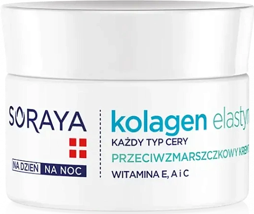 Товар SORAYA COLLAGEN + ELASTIN Жирный крем от морщин день ночь Коллаген и Эластин Кремы Товар SORAYA COLLAGEN + ELASTIN Жирный крем от морщин день ночь Коллаген и Эластин Кремы