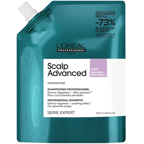 Лореаль Профессионель Шампунь Scalp Advanced регулирующий баланс чувствительной кожи головы, Anti-Discomfort (L'oreal Professionnel, Serie Expert) Лореаль Профессионель Шампунь Scalp Advanced регулирующий баланс чувствительной кожи головы, Anti-Discomfort (L'oreal Professionnel, Serie Expert)