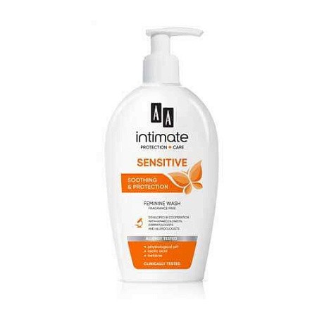 Intimate Sensitive Эмульсия для интимной гигиены вместо мыла AA OCEANIC S.A. Intimate Sensitive Эмульсия для интимной гигиены вместо мыла AA OCEANIC S.A.
