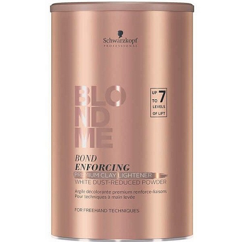Товар Schwarzkopf Премиум Бондинг-порошок Глиняный для обесцвечивания волос Bond Enforcing Premium Clay Lightener 7+ Товар Schwarzkopf Премиум Бондинг-порошок Глиняный для обесцвечивания волос Bond Enforcing Premium Clay Lightener 7+