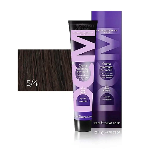 Diapason Перманентная краска для волос с низким содержанием аммиака DCM Hair Color Cream HOP Complex Diapason Перманентная краска для волос с низким содержанием аммиака DCM Hair Color Cream HOP Complex
