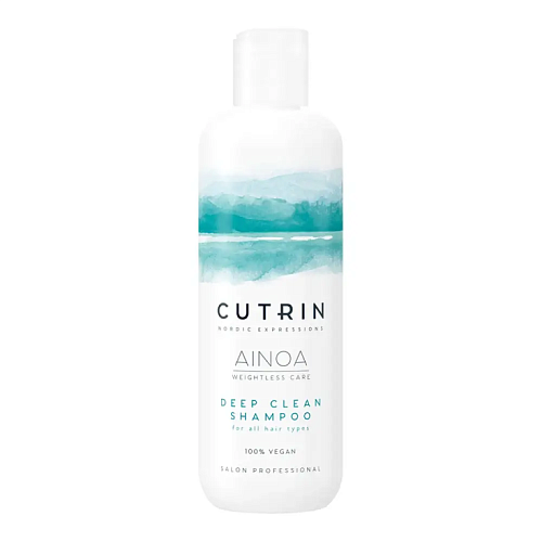 Товар CUTRIN Шампунь для глубокого очищения волос, AINOA DEEP CLEAN SHAMPOO Шампунь Товар CUTRIN Шампунь для глубокого очищения волос, AINOA DEEP CLEAN SHAMPOO Шампунь