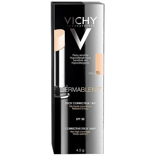 Товар VICHY DERMABLEND Корректирующий SOS-стик для маскировки темных кругов под глазами и несовершенств кожи, тон 15 SPF25 Виши Дермабленд Для контура глаз Товар VICHY DERMABLEND Корректирующий SOS-стик для маскировки темных кругов под глазами и несовершенств кожи, тон 15 SPF25 Виши Дермабленд Для контура глаз