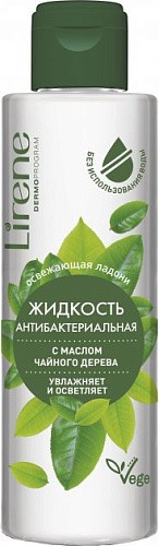 Антибактериальный лосьон для рук с маслом чайного дерева Lirene Антибактериальный лосьон для рук с маслом чайного дерева Lirene