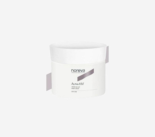 Товар НОРЕВА АЛЬФА КМ Корректирующий антивозрастной ночной крем от морщин NOREVA Alpha KM Аптечная косметика Товар НОРЕВА АЛЬФА КМ Корректирующий антивозрастной ночной крем от морщин NOREVA Alpha KM Аптечная косметика