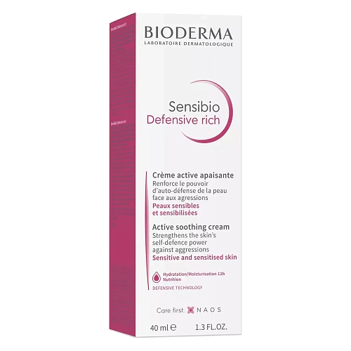 Товар Bioderma Sensibio Defensive Легкий крем для чувствительной кожи Биодерма Сенсибио Дефенсив Кремы Товар Bioderma Sensibio Defensive Легкий крем для чувствительной кожи Биодерма Сенсибио Дефенсив Кремы