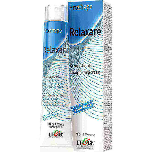 Товар Выпрямляющий крем на основе фитокератина для среднего выпрямления волос RELAXARE MEDIUM ProShape ПроШейп Itely Кератин Товар Выпрямляющий крем на основе фитокератина для среднего выпрямления волос RELAXARE MEDIUM ProShape ПроШейп Itely Кератин