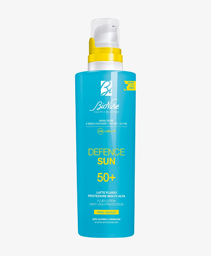 BioNike Водостойкий легкий лосьон солнцезащитный SPF 50 для чувствительной кожи DEFENCE SUN FLUID LOTION BioNike Водостойкий легкий лосьон солнцезащитный SPF 50 для чувствительной кожи DEFENCE SUN FLUID LOTION