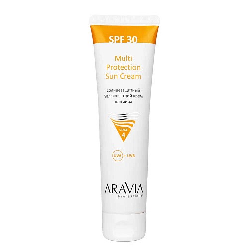 Товар ARAVIA Professional Cолнцезащитный увлажняющий крем Аравия для лица MULTI PROTECTION SUN CREAM SPF 30 Кремы Товар ARAVIA Professional Cолнцезащитный увлажняющий крем Аравия для лица MULTI PROTECTION SUN CREAM SPF 30 Кремы