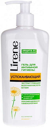 Гель для интимной гигиены Успокаивающий Lirene Гель для интимной гигиены Успокаивающий Lirene