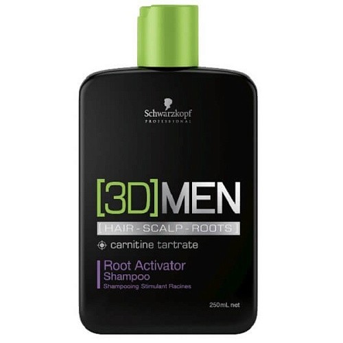 Шампунь активатор роста волос 3D Men Root Activator Shampoo Schwarzkopf Шампунь активатор роста волос 3D Men Root Activator Shampoo Schwarzkopf