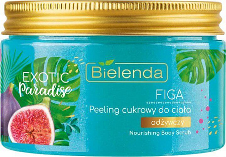 Сахарный скраб для тела питательный Инжир Bielenda Exotic Paradise Body Scrub Сахарный скраб для тела питательный Инжир Bielenda Exotic Paradise Body Scrub