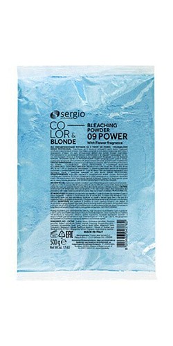 Товар Color Blonde Порошок для обесцвечивания волос до 9 уровней Sergio Professional Товар Color Blonde Порошок для обесцвечивания волос до 9 уровней Sergio Professional