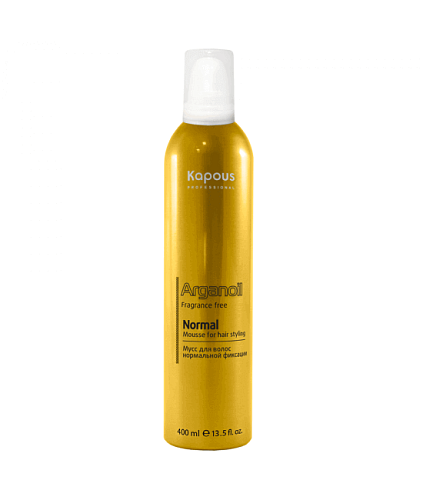 Мусс нормальной фиксации с маслом арганы Arganoil Kapous Мусс нормальной фиксации с маслом арганы Arganoil Kapous
