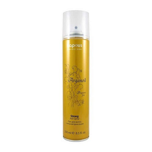 Товар Лак с маслом арганы Arganoil аэрозольный сильной фиксации Kapous Товар Лак с маслом арганы Arganoil аэрозольный сильной фиксации Kapous